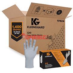 Distributor KLEENGUARD G10 97821 KLEENGUARD* G10 Grey Nitrile Gloves Size 7, 150 gloves per pack, Jual KLEENGUARD G10 97821 KLEENGUARD* G10 Grey Nitrile Gloves Size 7, 150 gloves per pack