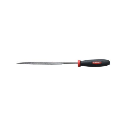 Kennedy KEN0330040K 16cm HALF ROUND DIAMOND FILE 120/140 GRAIN