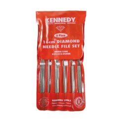 Distributor Kennedy KEN0330500K 16cm DIAMOND FILE SET 120/140 GRAIN-6PCE, Jual Kennedy KEN0330500K 16cm DIAMOND FILE SET 120/140 GRAIN-6PCE