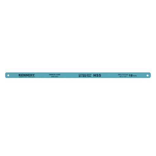 Distributor Kennedy KEN0402510K 12”x1/2”x14TPI BI-METAL HACKSAW BLADES, Jual Kennedy KEN0402510K 12”x1/2”x14TPI BI-METAL HACKSAW BLADES