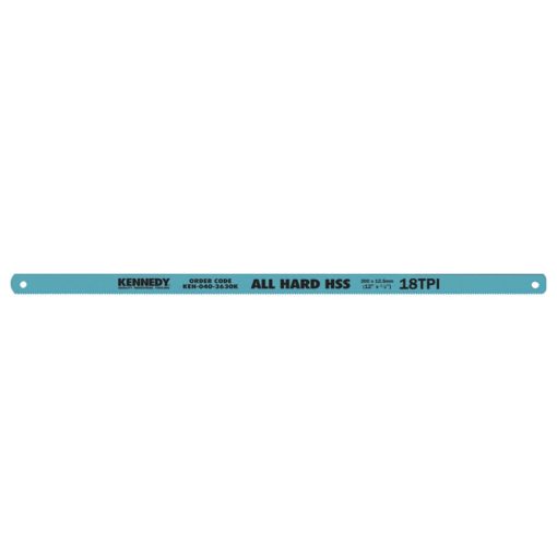 Distributor Kennedy KEN0403130K 10”x1/2”x18TPI HSS ALL HARD HACKSAW BLADES, Jual Kennedy KEN0403130K 10”x1/2”x18TPI HSS ALL HARD HACKSAW BLADES