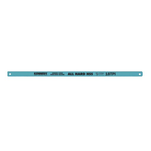 Distributor Kennedy KEN0403250K 10”x1/2”x24TPI HSS ALL HARD HACKSAW BLADES, Jual Kennedy KEN0403250K 10”x1/2”x24TPI HSS ALL HARD HACKSAW BLADES