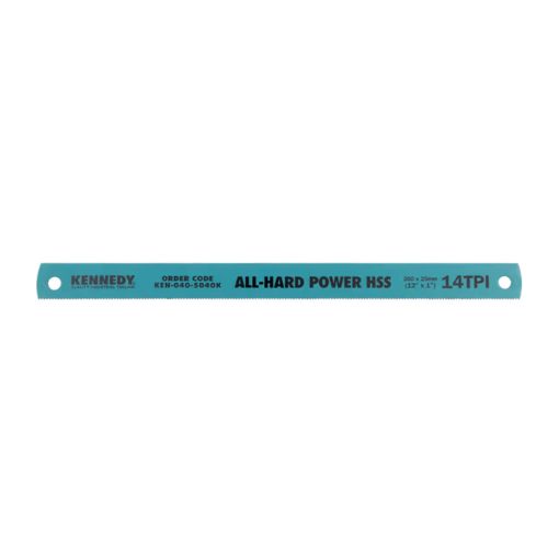 Distributor Kennedy KEN0405040K 12”x1”x14TPI HSS ALL HARD HACKSAW BLADES, Jual Kennedy KEN0405040K 12”x1”x14TPI HSS ALL HARD HACKSAW BLADES