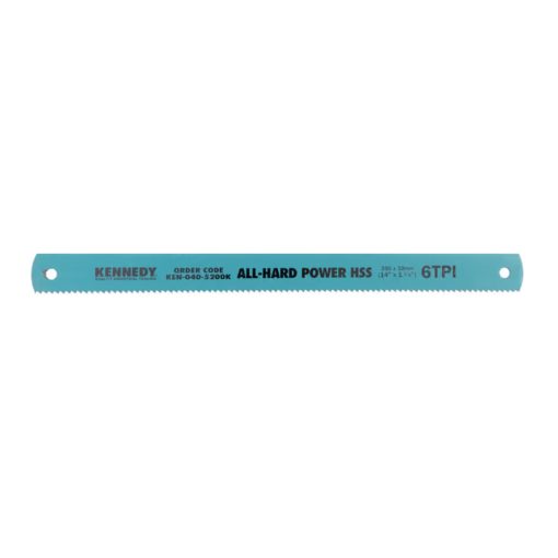 Distributor Kennedy KEN0405200K 14”x1.1/4”x6TPI HSS ALL HARD HACKSAW BLADES, Jual Kennedy KEN0405200K 14”x1.1/4”x6TPI HSS ALL HARD HACKSAW BLADES
