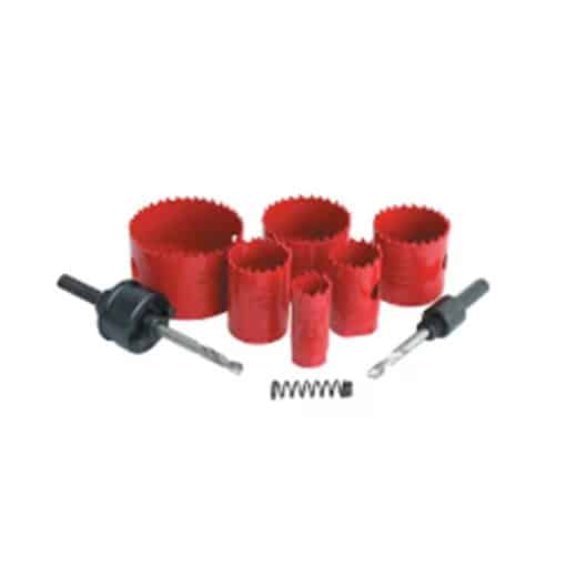 Distributor Kennedy KEN0502300K ELECTRICIANS HOLESAW KIT IN PLASTIC CASE, Jual Kennedy KEN0502300K ELECTRICIANS HOLESAW KIT IN PLASTIC CASE