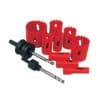 Distributor Kennedy KEN0502500K HOLESAW KIT IN PLASTIC TUBE 11-PCE, Jual Kennedy KEN0502500K HOLESAW KIT IN PLASTIC TUBE 11-PCE
