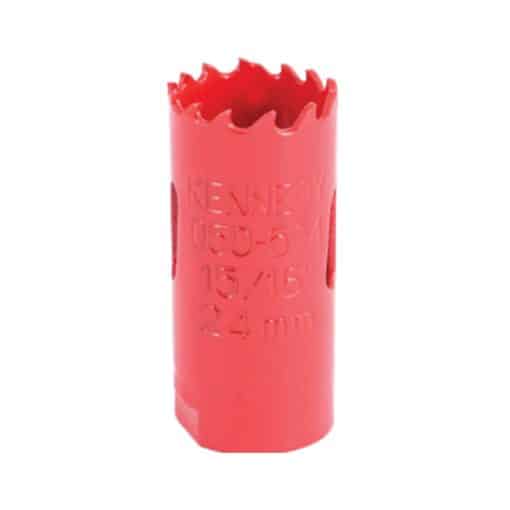 Distributor Kennedy KEN0505240K 24mm DIA. (15/16”) BI-METAL V/P HOLESAW, Jual Kennedy KEN0505240K 24mm DIA. (15/16”) BI-METAL V/P HOLESAW