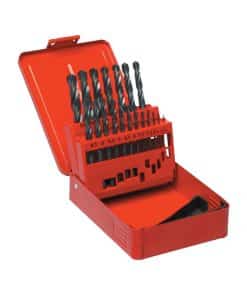 Sherwood SHR0258460K SET OF 19 HSS DRILLS 1-10.00mm x 0.5mm