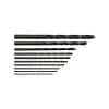 Sherwood SHR0258540K SET OF 10 HSS LONG SERIES DRILLS 2-10.00mm