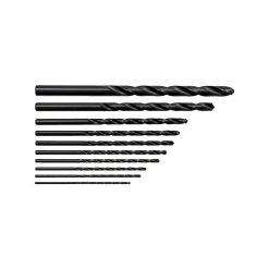 Sherwood SHR0258540K SET OF 10 HSS LONG SERIES DRILLS 2-10.00mm