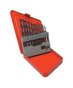 Sherwood SHR0258680K SET OF 13 HSS DRILLS 1/16-1/4” x 1/64”