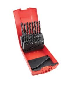 Sherwood SHR0258720K SET OF 21 HSS DRILLS 1/16-3/8” x 1/64”