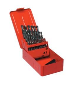 Sherwood SHR0258800K SET OF 29 HSS DRILLS 1/16-1/2” x 1/64”
