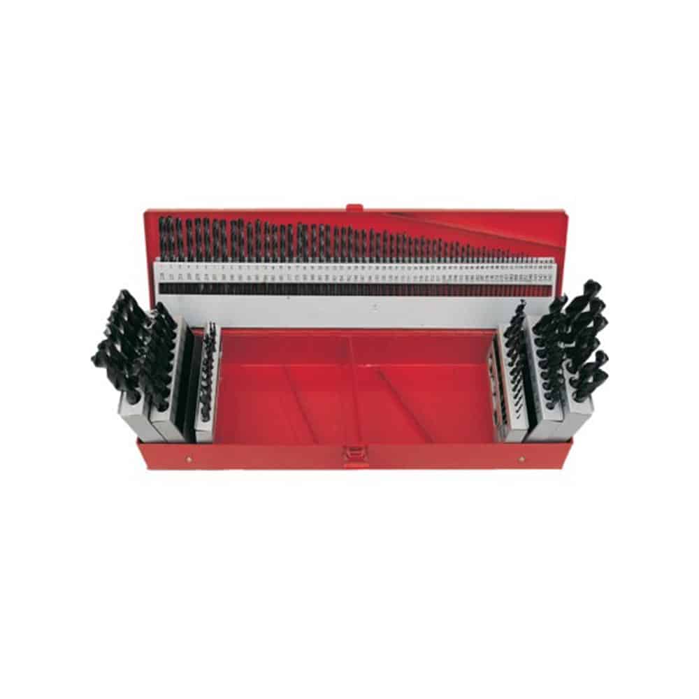 Sherwood SHR0258920K SET OF 114 HSS MET/IMP JOBBER DRILLS