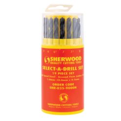 Distributor Sherwood SHR0259000K 19-PCE SELECT-A-DRILL SET 1.0-10.0X0.5MM, Jual Sherwood SHR0259000K 19-PCE SELECT-A-DRILL SET 1.0-10.0X0.5MM