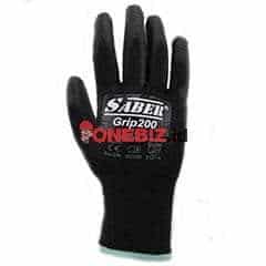 Distributor SABER Grip200 Polyurethane Coated Gloves Satuan Case, Jual SABER Grip200 Polyurethane Coated Gloves Satuan Case