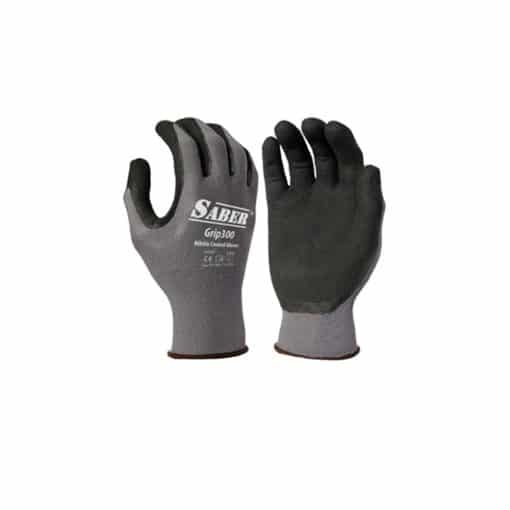Distributor SABER Grip300 Nitrile Coated Gloves Satuan Case, Jual SABER Grip300 Nitrile Coated Gloves Satuan Case