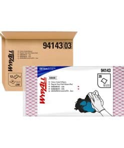 Distributor Color Code Wipers Regular Duty Single RED 60x30cm Satuan Case WYPALL 94143, Jual Color Code Wipers Regular Duty Single RED 60x30cm Satuan Case WYPALL 94143