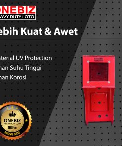 ONEBIZ Heavy Duty LOTO Box Vertical OB 14-OB01 Loto Box / Box Safety Device Heavy Duty (Box Only)