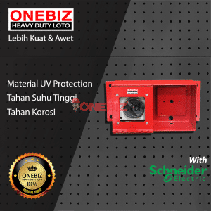Jual ONEBIZ Heavy Duty LOTO Box Horizontal OB 14-OB02-H with Switch Button