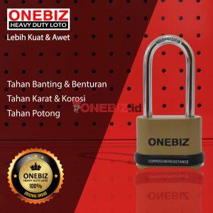 ONEBIZ Heavy Duty Loto OB 14-BDG0857C 4 Digit Combination Padlock 7D×57H