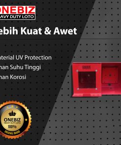 Jual ONEBIZ Heavy Duty LOTO Box Horizontal OB 14-OB01-H (Box Only)