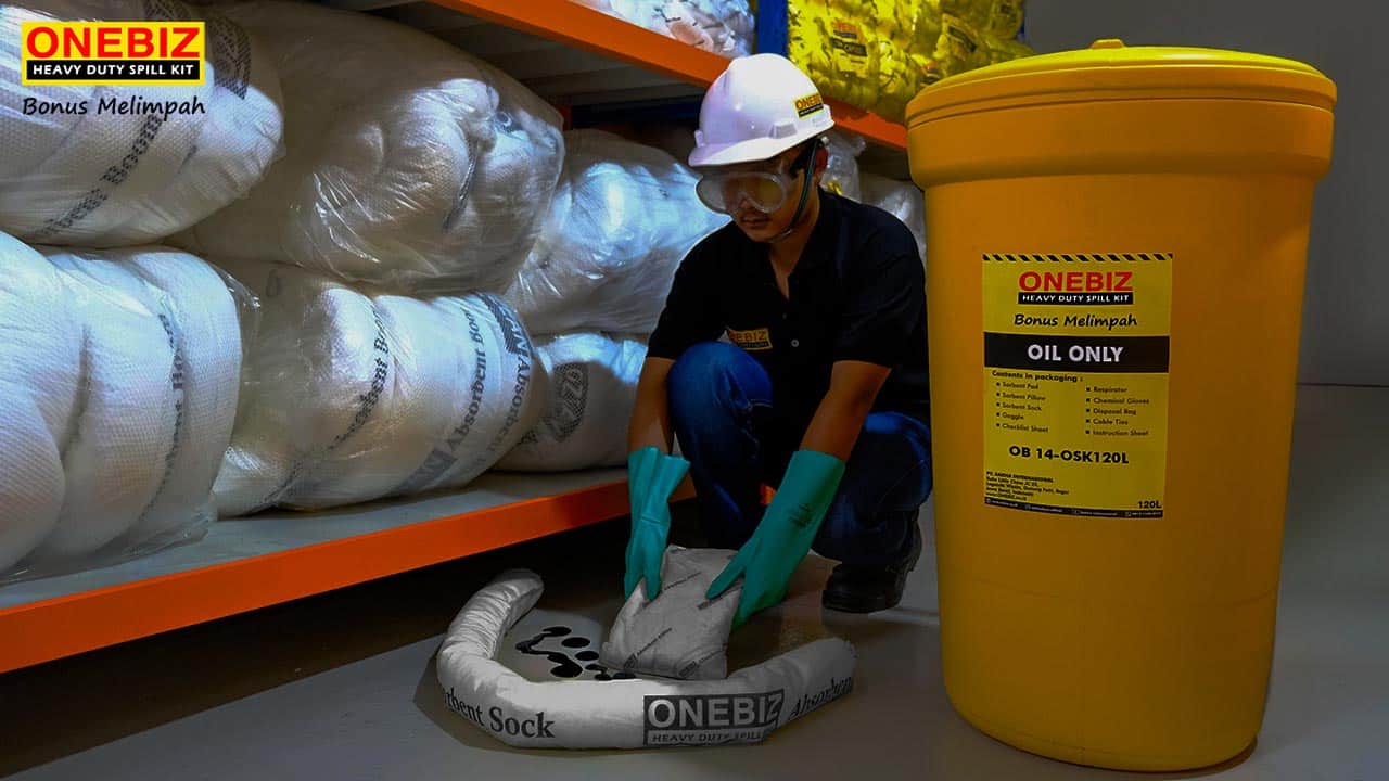 Spill Kit Untuk Alkali