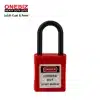 Loto Padlock Short Nylon Shackle Red ONEBIZ untuk mengunci sumber energi