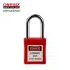 Loto Padlock Short Steel Shackle Red ONEBIZ untuk mengunci sumber energi
