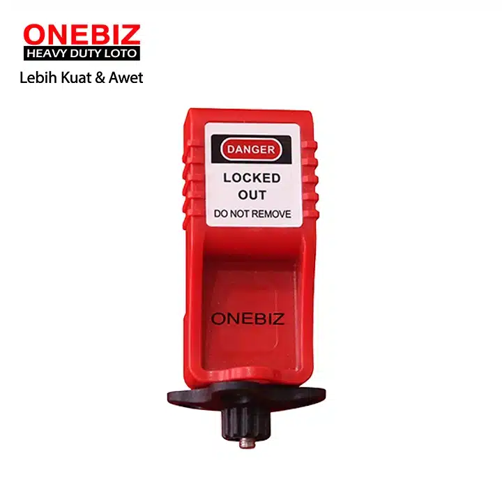 Heavy Duty Loto OB 14-BDD100 Circuit Breaker Lockout ONEBIZ untuk Mengunci sakelar pemutus arus listrik