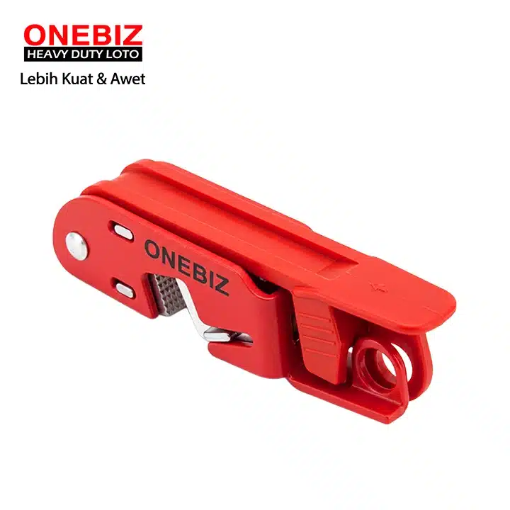 Heavy Duty Loto OB 14-BDD17 Medium Circuit Breaker Lockout ONEBIZ untuk Memblokir dan mengunci tuas sakelar circuit breaker