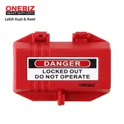 Heavy Duty Loto OB 14-BDD42 Electrical Plug Lockout ONEBIZ untuk Mengunci steker listrik industri berukuran besar