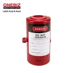Heavy Duty Loto OB 14-BDD42A Electrical Plug Lockout Inner dia ONEBIZ untuk Mengunci steker listrik industri berukuran besar