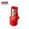 Heavy Duty Loto OB 14-BDD45-1 Industrical Waterproof Socket Lockout ONEBIZ untuk mengunci sumber energi