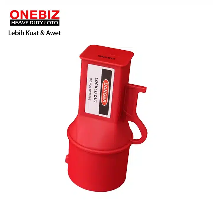 Heavy Duty Loto OB 14-BDD45-4 Industrical Waterproof Socket Lockout ONEBIZ untuk mengunci sumber energi