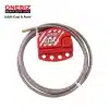 Heavy Duty Loto OB 14-BDL11-6mm Adjustable Cable Lockout Stainless steel cable dia ONEBIZ untuk mencegah mesin dioperasikan