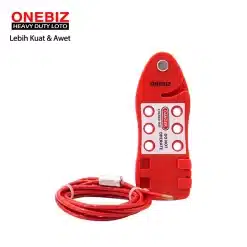Heavy Duty Loto OB 14-BDL21 Stainless steel cable dia ONEBIZ untuk Mengunci Titik Isolasi Kompleks