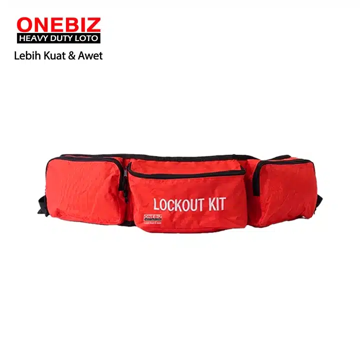 Heavy Duty Loto OB 14-BDZ06 safety Lockout Waist Bag side bags ONEBIZ untuk untuk menyimpan dan membawa perlengkapan LOTO