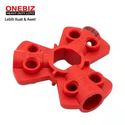 Pneumatic Quick Disconnect Lockout ONEBIZ untuk mengunci sumber energi