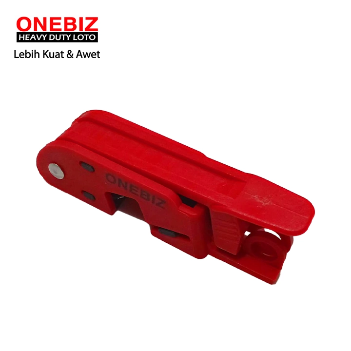 Heavy Duty Loto OB 14-BDD17-1 Medium Circuit Breaker Lockout ONEBIZ untuk Memblokir dan mengunci tuas sakelar circuit breaker