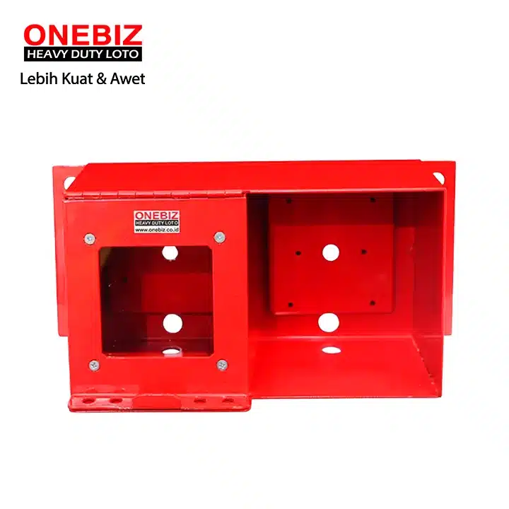 Heavy Duty Loto Box OB 14-OB01-H Horizontal Loto Box ONEBIZ untuk mengunci titik isolasi energi