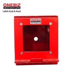 Heavy Duty Loto Box OB 14-OB01-SD Single Device Loto Box ONEBIZ untuk mengurung perangkat kontrol tunggal