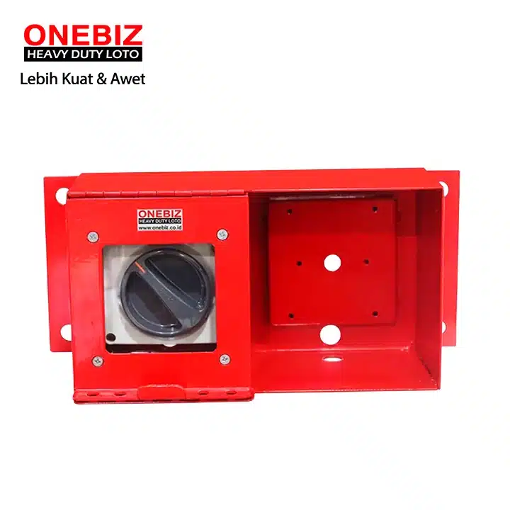 Heavy Duty Loto Box OB 14-OB02-H Horizontal Loto Box ONEBIZ untuk mengunci titik isolasi energi