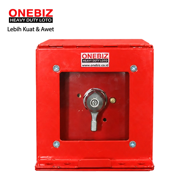 Heavy Duty Loto Box OB 14-OB02-S Single Loto Box ONEBIZ untuk mengurung unit kontrol