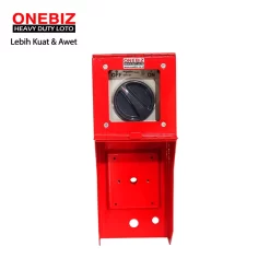 Heavy Duty Loto Box OB 14-OB02 Vertical Loto Box ONEBIZ untuk mengurung unit kontrol