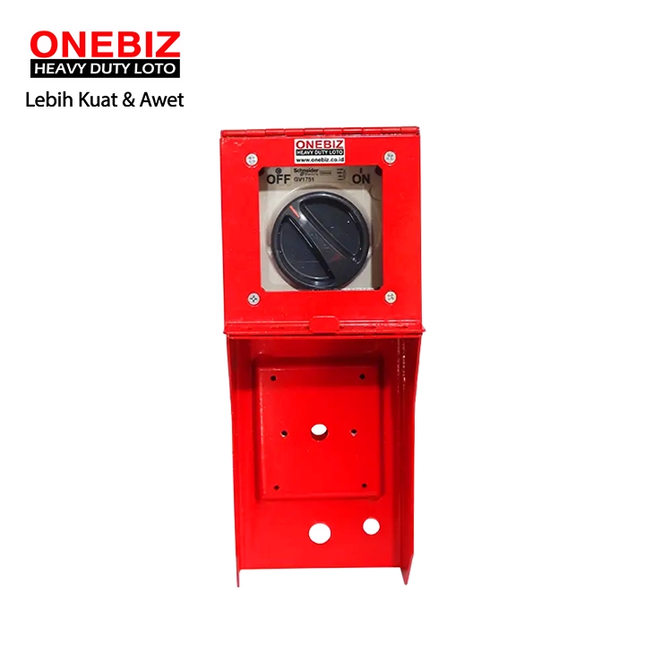 Heavy Duty Loto Box OB 14-OB02 Vertical Loto Box ONEBIZ untuk mengurung unit kontrol