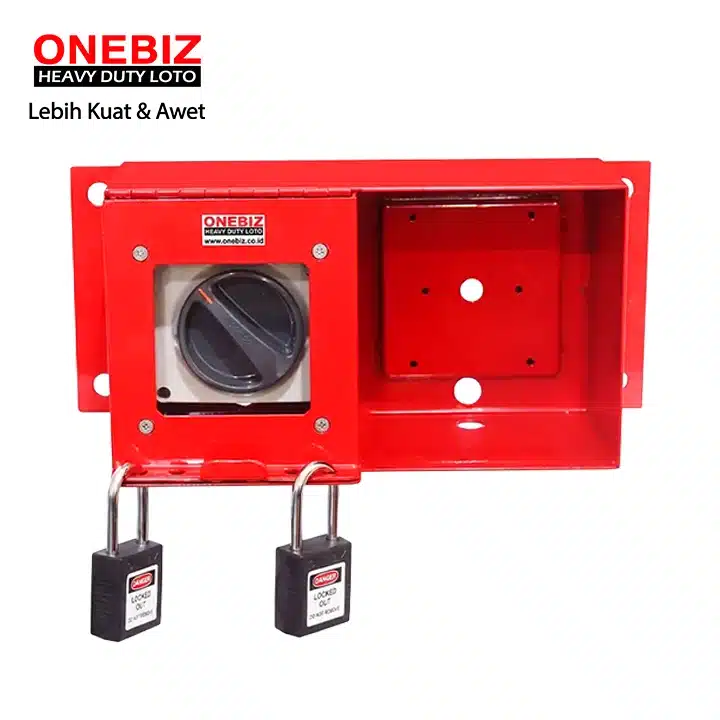 Heavy Duty Loto Box OB 14-OB04 Horizontal Loto Box ONEBIZ untuk mengunci sumber energi