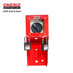 Heavy Duty Loto Box OB 14-OB04 Loto Box Vertical ONEBIZ untuk mengurung unit kontrol