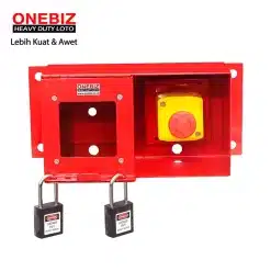 Heavy Duty Loto Box OB 14-OB05-H Horizontal Loto Box ONEBIZ untuk mengunci sumber energi