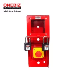 Heavy Duty Loto Box OB 14-OB05 Loto Box Vertical ONEBIZ untuk mengurung unit kontrol